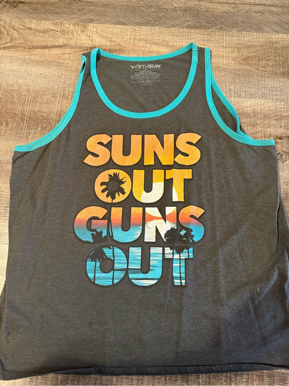 Men’s Suns Out Guns Out Tank Top